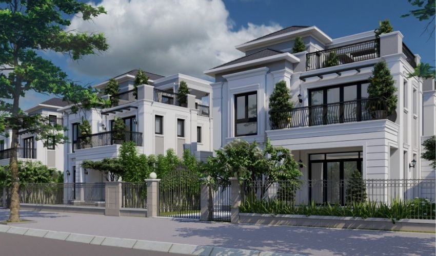 Mẫu biệt thự đắt giá trong khu đô thị HUD Chánh Mỹ Bình Dương