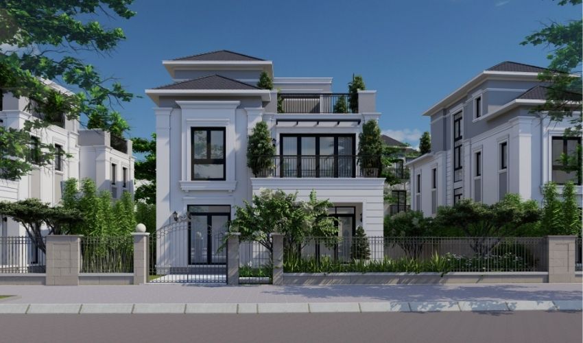 Biệt thự song lập và đơn lập tại khu đô thị HUD Chánh Mỹ